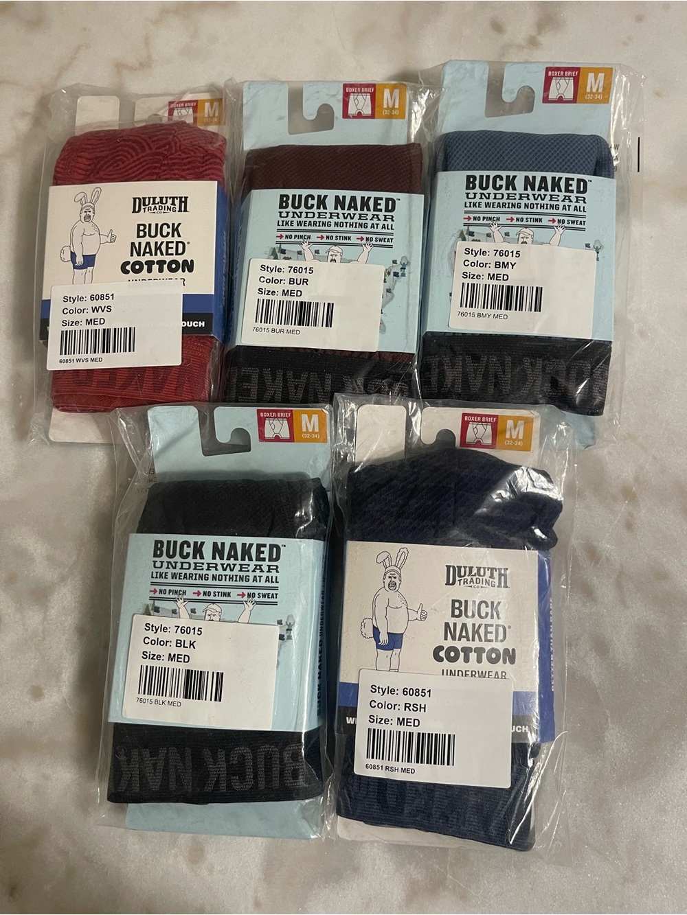 NWT Duluth men’s underwear
